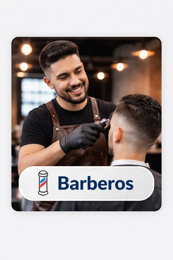 Barbería latina en Louisville Kentucky usando sistema de reservas digital Barbero profesional aceptando citas online en Kentucky Barber shop local mejorando su posicionamiento en Google Barbería moderna con agenda digital para clientes
